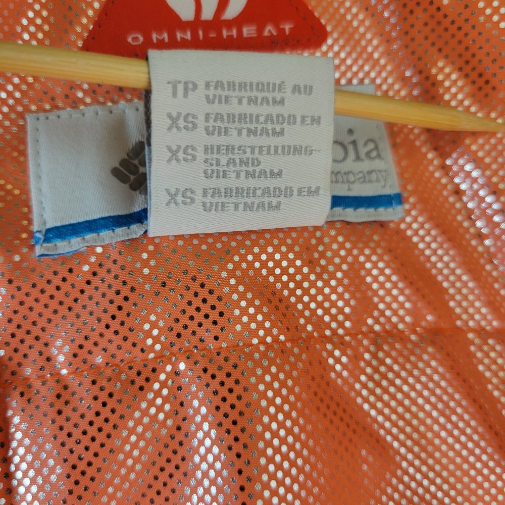 Columbia Ski-Snowboard Jacket Omni-Heat Tech Womens Blue /Orange Size XS - Picture 13 of 15
